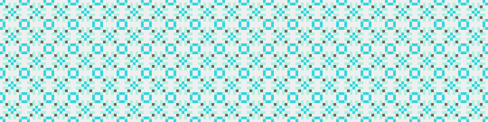 Abstract Cross Pattern Dots Logo generative computational art illustration