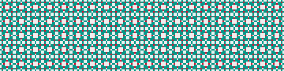 Abstract Cross Pattern Dots Logo generative computational art illustration