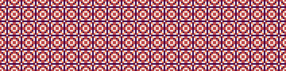 Abstract Cross Pattern Dots Logo generative computational art illustration