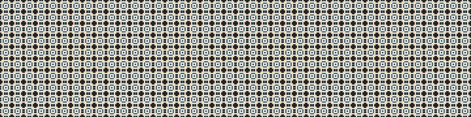 Abstract Cross Pattern Dots Logo generative computational art illustration