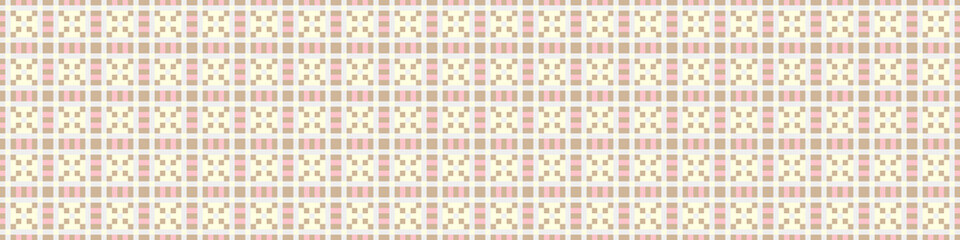 Abstract Cross Pattern Dots Logo generative computational art illustration