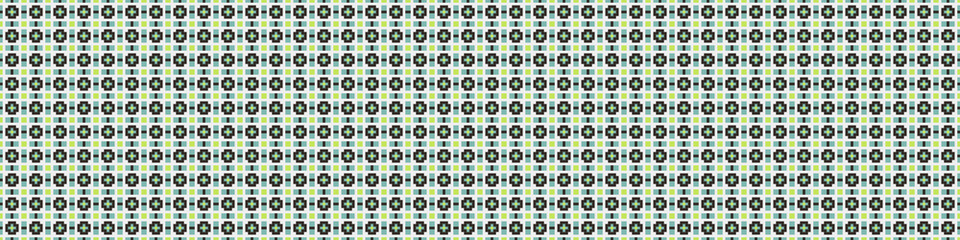 Fototapeta premium Abstract Cross Pattern Dots Logo generative computational art illustration