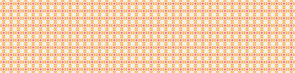 Abstract Cross Pattern Dots Logo generative computational art illustration