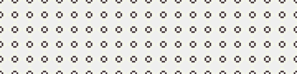 Abstract Cross Pattern Dots Logo generative computational art illustration