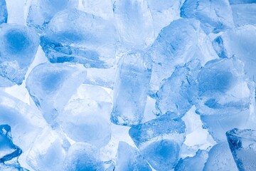 Obraz premium Ice Cubes Texture
