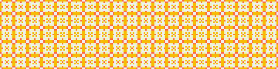 Abstract Cross Pattern Dots Logo generative computational art illustration