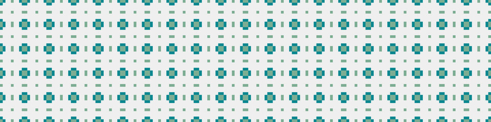 Abstract Cross Pattern Dots Logo generative computational art illustration