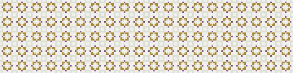 Fototapeta premium Abstract Cross Pattern Dots Logo generative computational art illustration