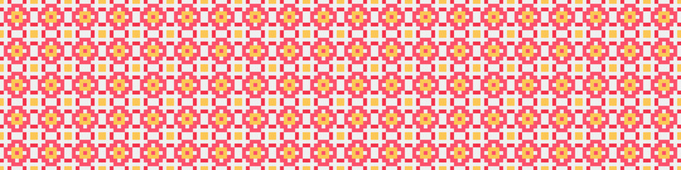 Abstract Cross Pattern Dots Logo generative computational art illustration