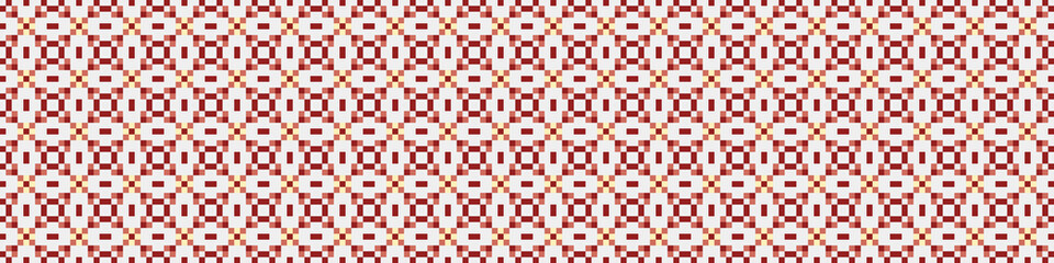 Abstract Cross Pattern Dots Logo generative computational art illustration