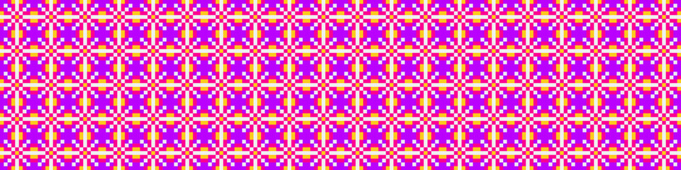 Abstract Cross Pattern Dots Logo generative computational art illustration