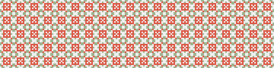 Abstract Cross Pattern Dots Logo generative computational art illustration