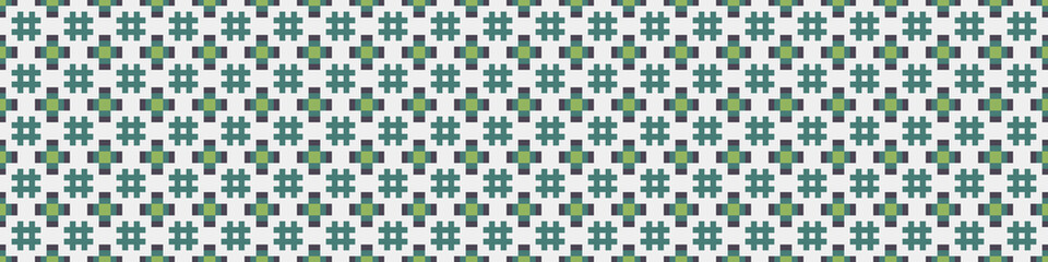 Abstract Cross Pattern Dots Logo generative computational art illustration