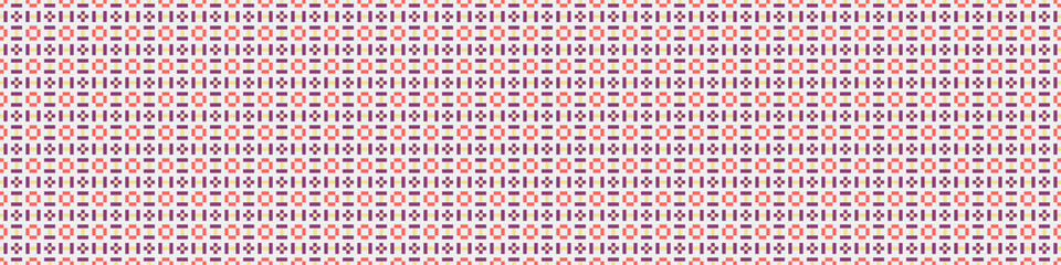 Abstract Cross Pattern Dots Logo generative computational art illustration