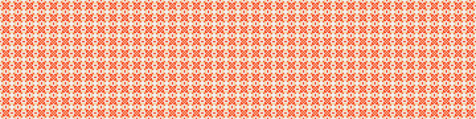 Abstract Cross Pattern Dots Logo generative computational art illustration