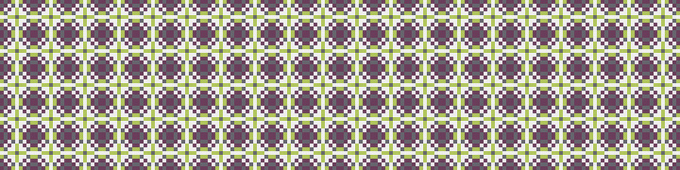Abstract Cross Pattern Dots Logo generative computational art illustration