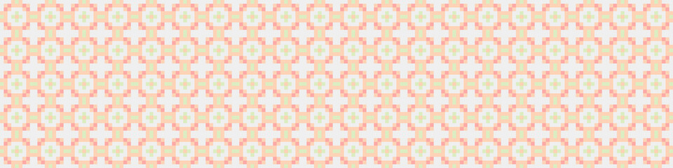 Abstract Cross Pattern Dots Logo generative computational art illustration