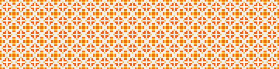 Abstract Cross Pattern Dots Logo generative computational art illustration