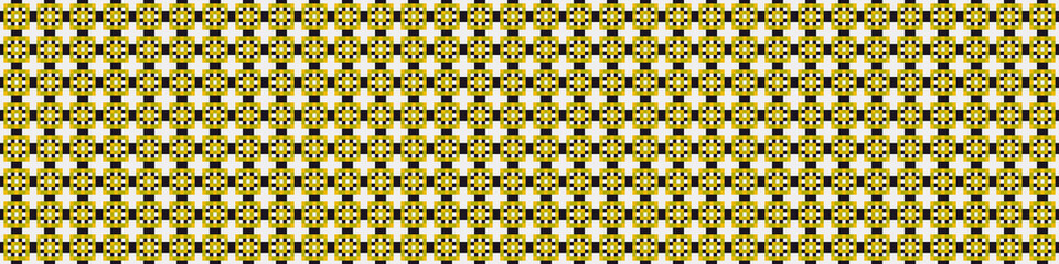 Abstract Cross Pattern Dots Logo generative computational art illustration