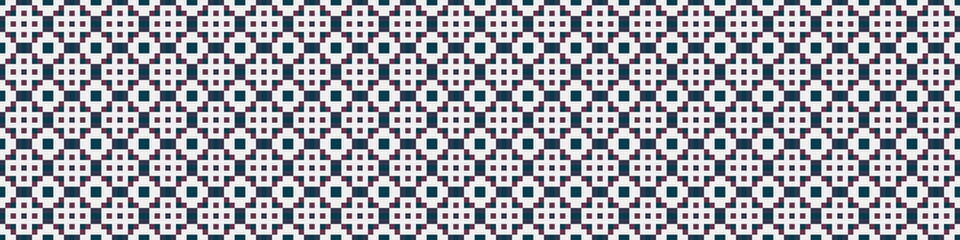 Abstract Cross Pattern Dots Logo generative computational art illustration