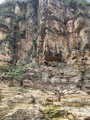 Obraz premium canyon on the river