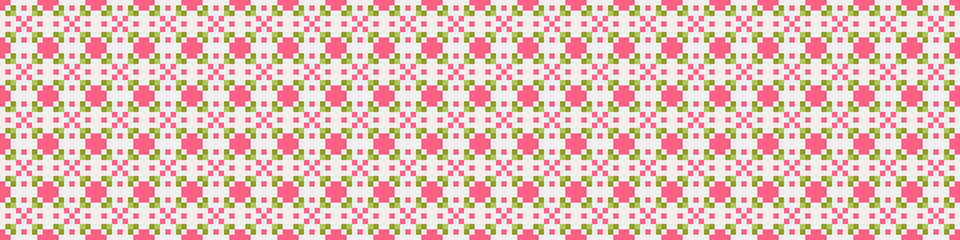 Abstract Cross Pattern Dots Logo generative computational art illustration