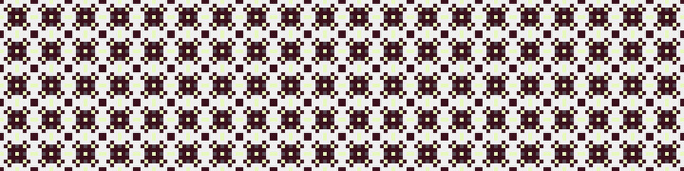 Fototapeta premium Abstract Cross Pattern Dots Logo generative computational art illustration