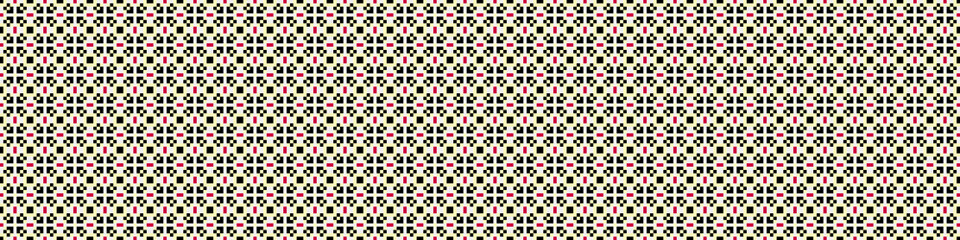 Abstract Cross Pattern Dots Logo generative computational art illustration