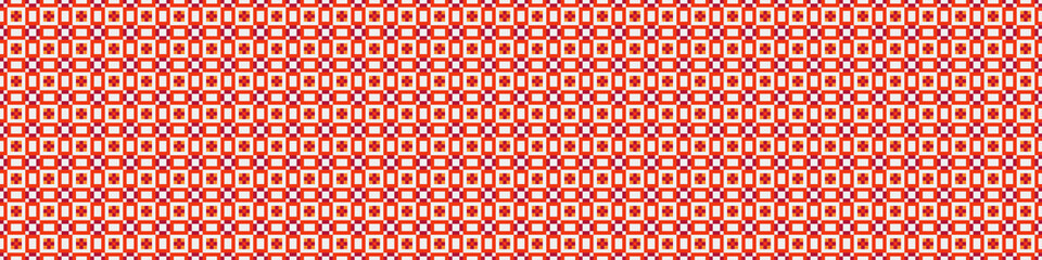 Abstract Cross Pattern Dots Logo generative computational art illustration