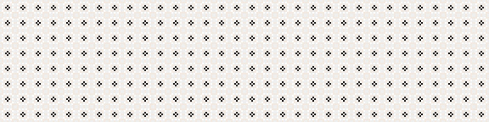 Fototapeta premium Abstract Cross Pattern Dots Logo generative computational art illustration