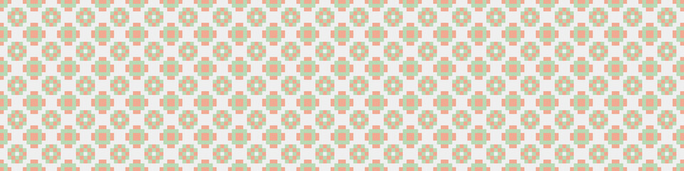 Abstract Cross Pattern Dots Logo generative computational art illustration