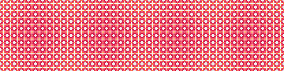 Abstract Cross Pattern Dots Logo generative computational art illustration