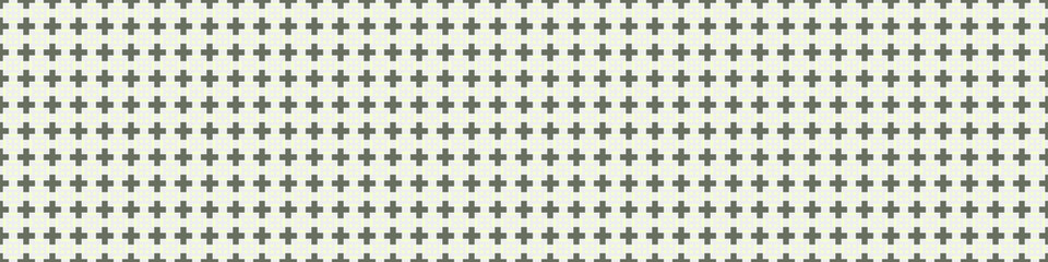 Fototapeta premium Abstract Cross Pattern Dots Logo generative computational art illustration
