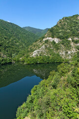 Krichim Reservoir at Rhodopes Mountain, Bulgaria