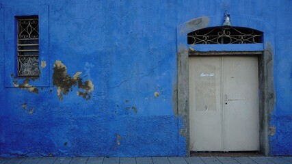 rusty facade detail