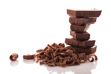 Milk Chocolate Blocks and Pieces