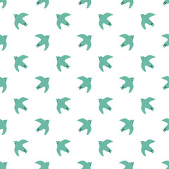 Seamless birds pattern
