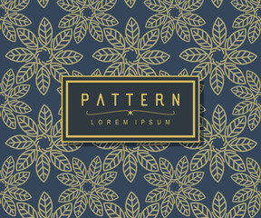 Vector abstract geometric pattern background