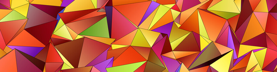 3d Triangles, abstract  background. Design wallpaper.