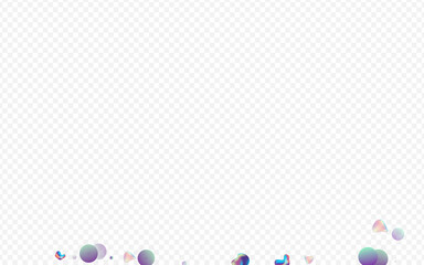 Color Bubble Trendy Vector Transparent 