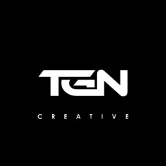 Obraz premium TGN Letter Initial Logo Design Template Vector Illustration 
