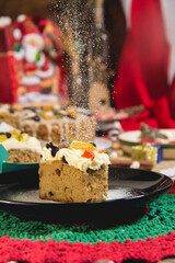 Christmas cookies cakes and decoration