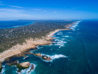 Fototapeta na wymiar Southern ocean coast - Portsea, Melbourne, Victoria Australia