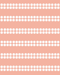 北欧風のドットのシームレスパターン