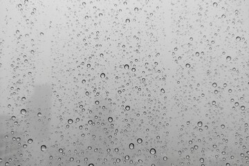rain drops on window