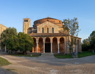 Fototapeta premium Church of Santa Fosca. Torcello island, Venice, Italy.