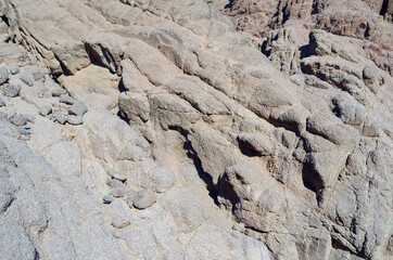 Desert of Sinai Peninsula, Egypt. Near Sharm El Sheikh