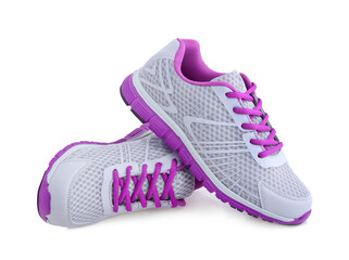 unbranded sport shoes isolated on white background