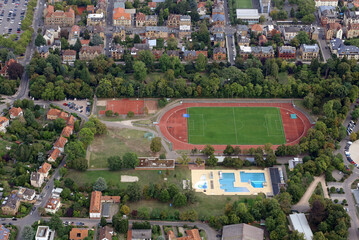 Landau in der Pfalz aus der Vogelperspektive © normankrauss