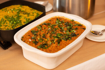 Food ready to be served